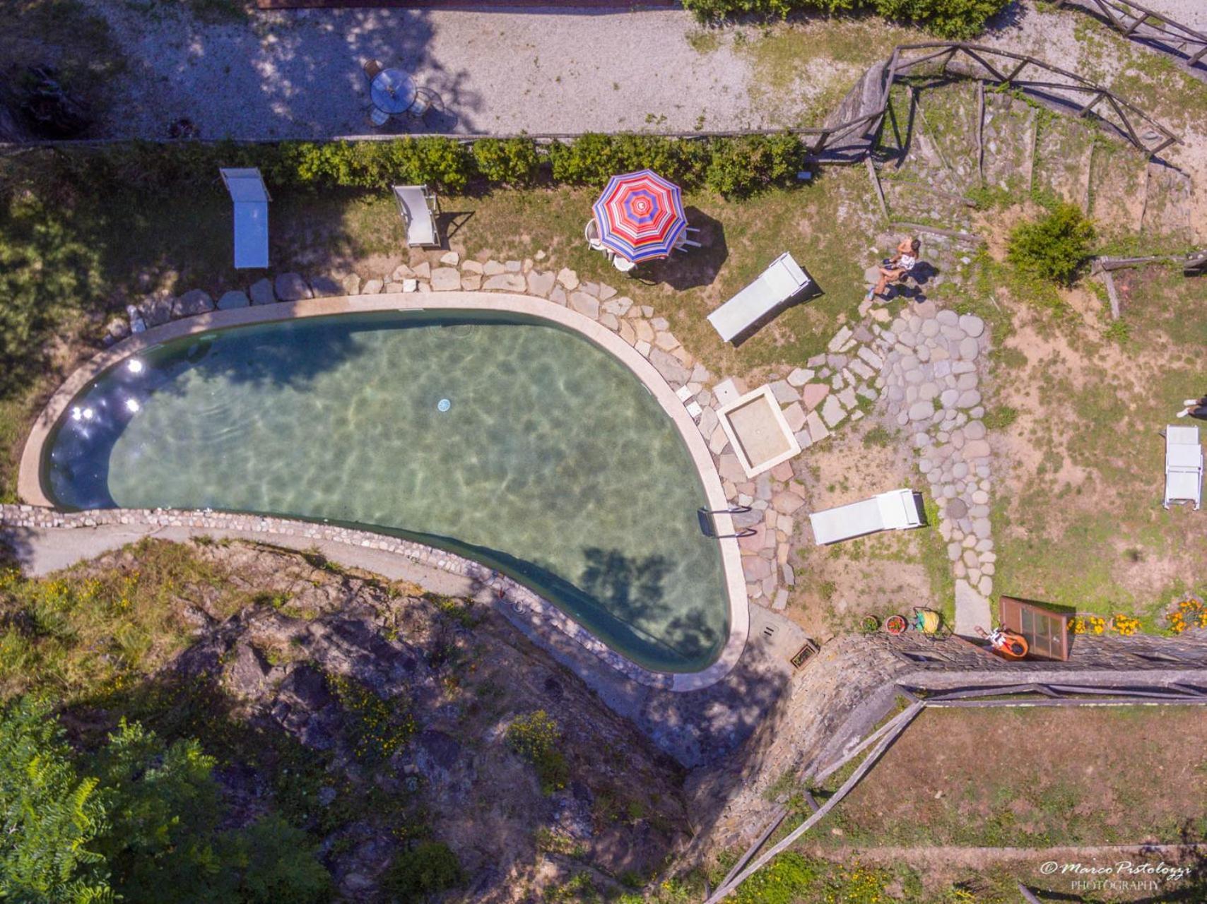 Villa Agriturismo Pian Di Fiume Bagni di Lucca Exterior foto