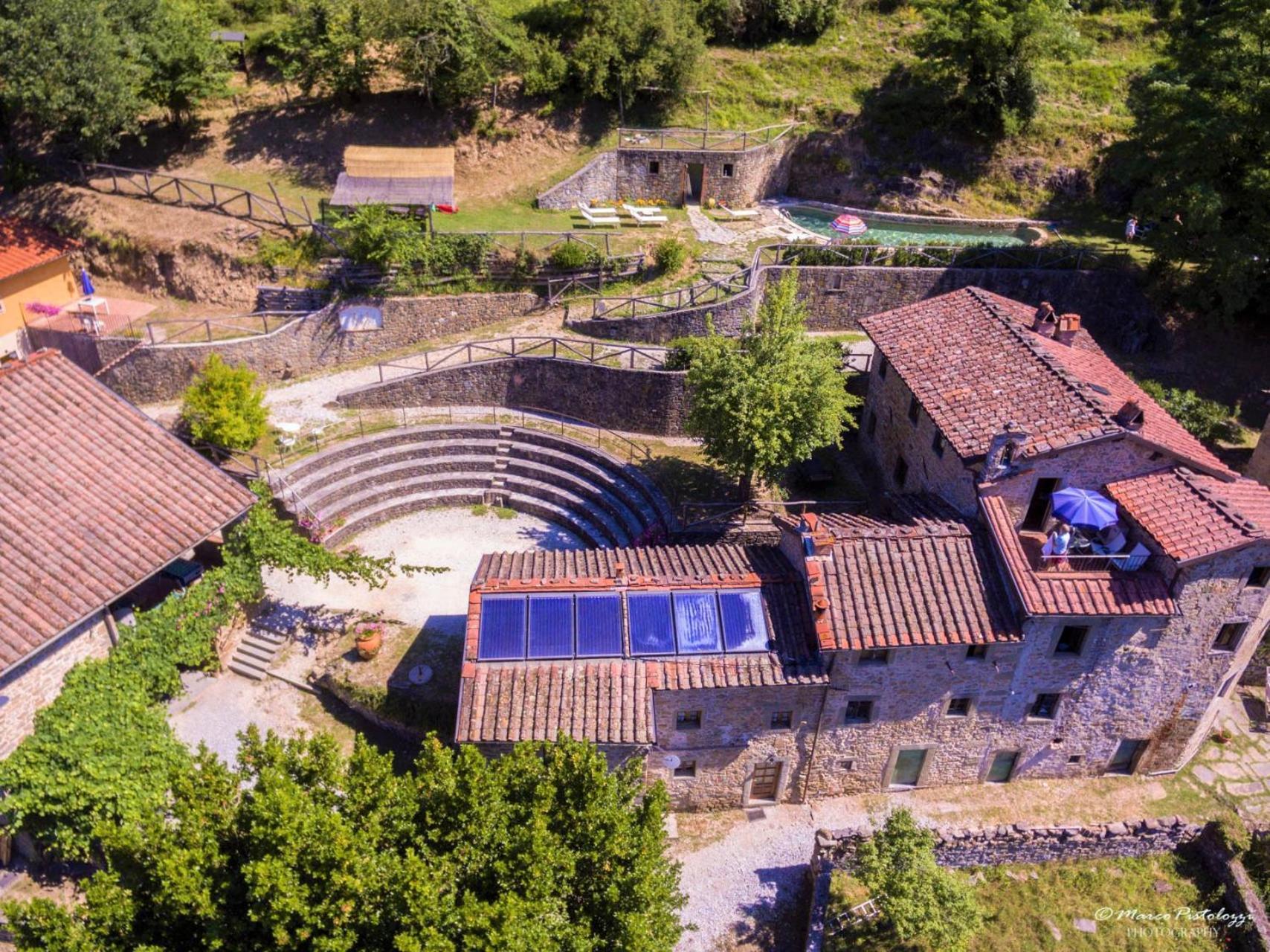 Villa Agriturismo Pian Di Fiume Bagni di Lucca Exterior foto